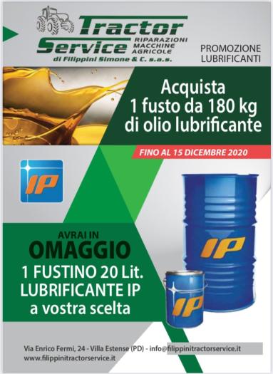 L' OLIO GIUSTO PER IL TUO TRATTORE! TAGLIANDO SICURO