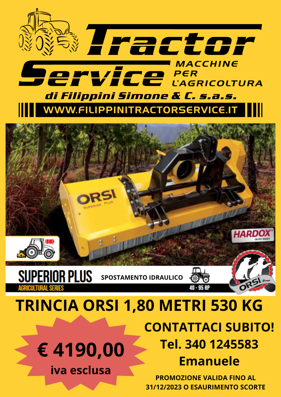 orsi group trincia erba taglia erba trincia laterale giraffa deleks nobili maschio attrezzatura agricola macchine agricole offerta trattore usato nuovo