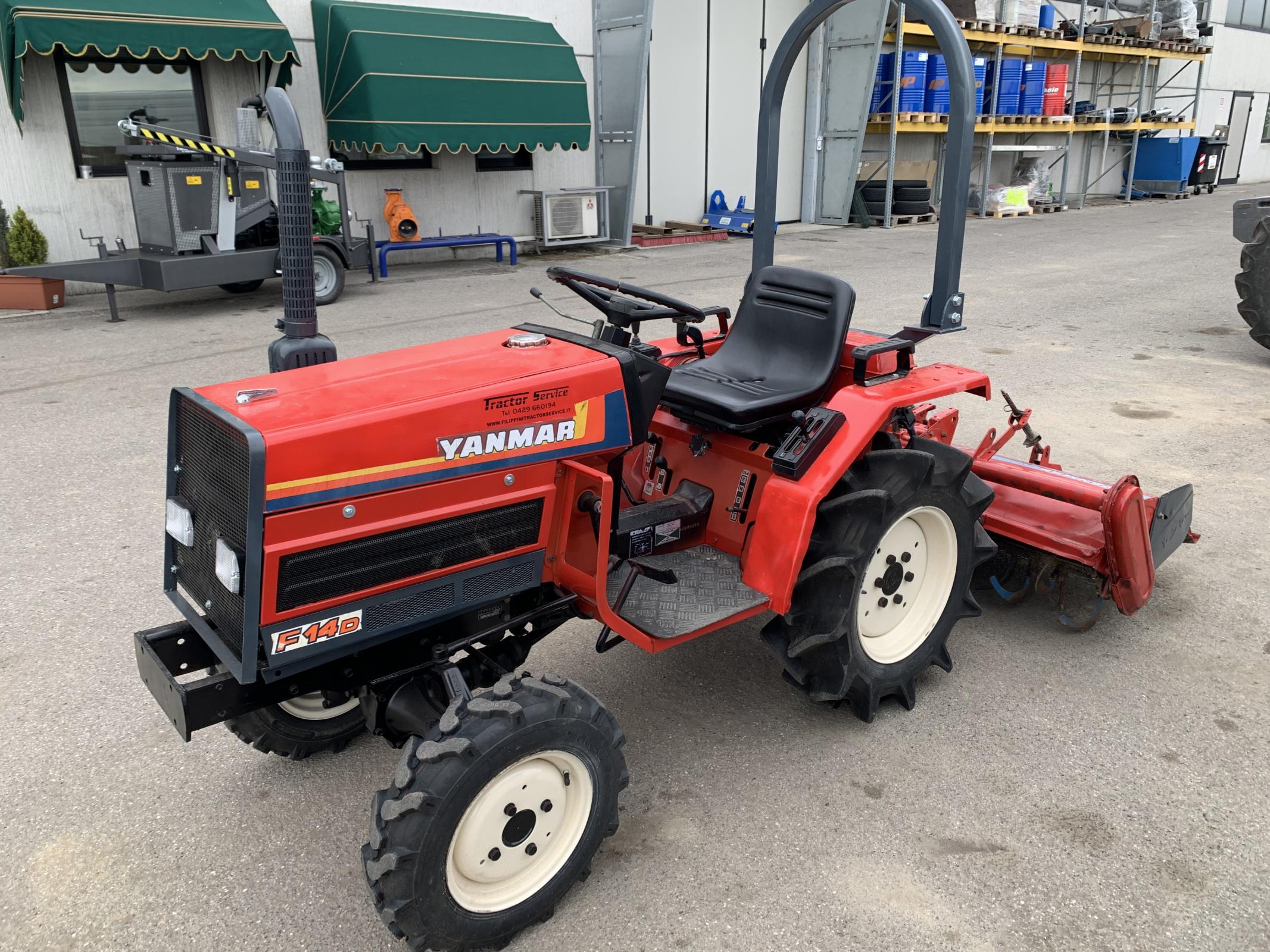 trattorino yanmar 30cv fresa usato sicuro trattorino usato iseki kubota yanmarf14d